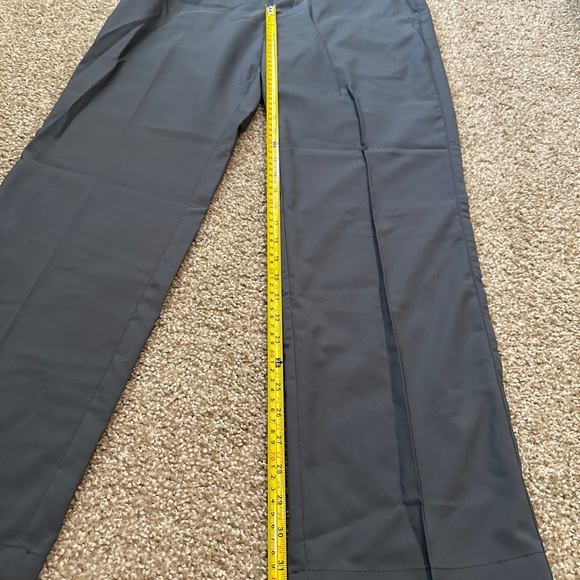 Adidas Climalite Golf Athletic Performance Pants 30x30 Mens Gray Straight Flat - Picture 2 of 5